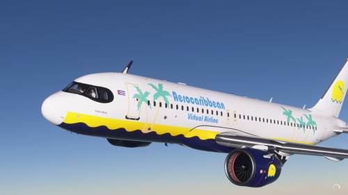 A32NX Aerocaribbean VA - 8K