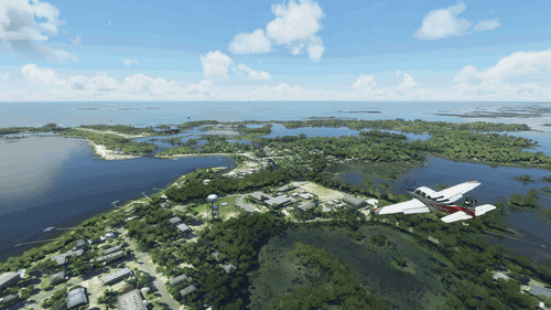Cedar Key (KCDK) Downtown Approach Landing Challenge