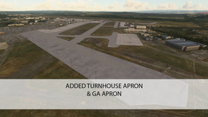 EGPH Edinburgh Airport - Custom Buildings, Lights, Turnhouse Apron thumbnail 7