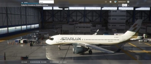 [A32NX] Fictional Airbus A320neo Livery for STARLUX in 8K thumbnail 6
