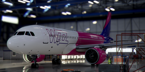 [A32NX] FlyByWire | Airbus A320neo WIZZ Air HA-LJA | 8K Livery thumbnail 2