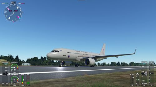 FBW A32NX RAF