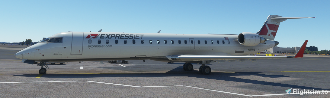 CRJ 700 ExpressJet House Livery [4K Fictional] - MSFS Add-on - Flightsim.to