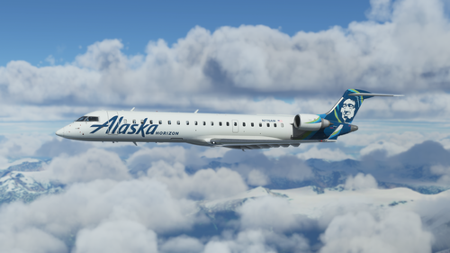 Alaska Airlines CRJ 700 - 8K