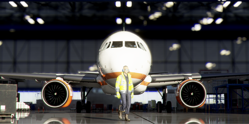 [A32NX] FlyByWire | Airbus A320neo MIGROS HB-MGR Special in 4k Livery