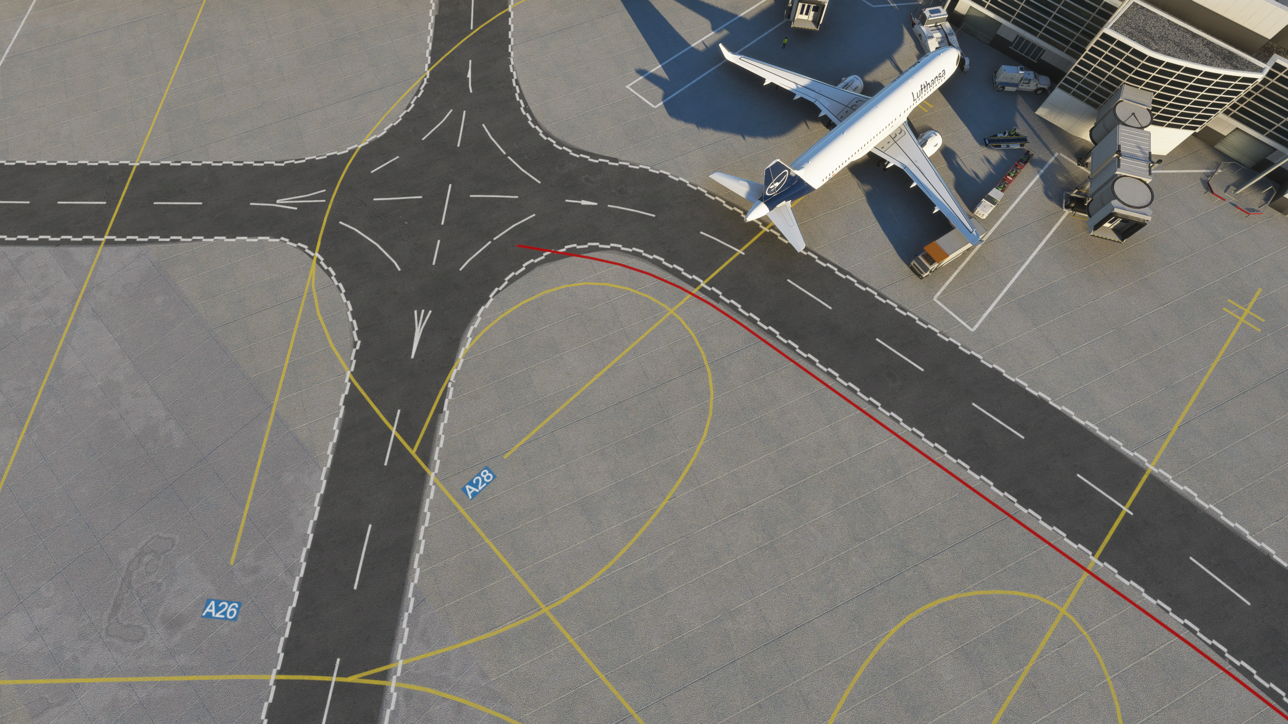 Frankfurt International Airport Apron (EDDF) - Image 1