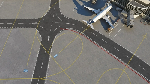 Frankfurt International Airport Apron (EDDF)