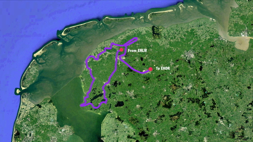 Elfstedentocht; the famous Frisian eleven city iceskating course