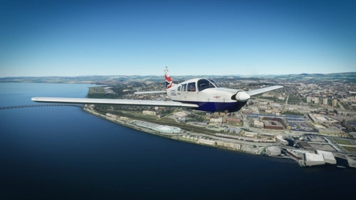 JustFlight Piper P28R Arrow III British Airways G-EGLL Flying Club