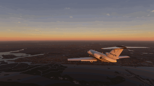 Spruce Creek Fly-In (7FL6) Sunrise Approach