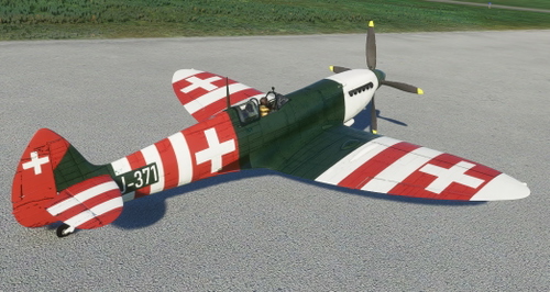 Spitfire J-371 Swiss Air Force