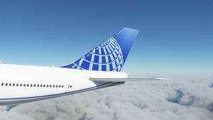 United Airlines Boeing 747 (Mirrored) - 8K thumbnail 3