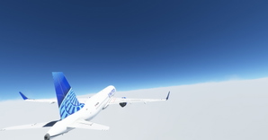 United Airlines (2019) REAL COLORS/NEW LIVERY A320neo thumbnail 3