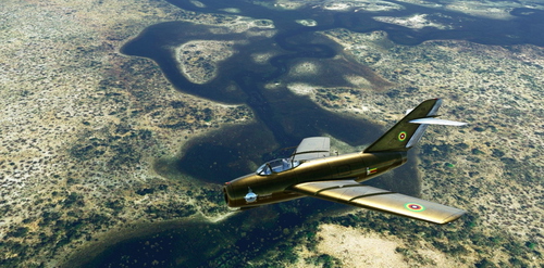 MiG-15 Z-168 Matopos brown