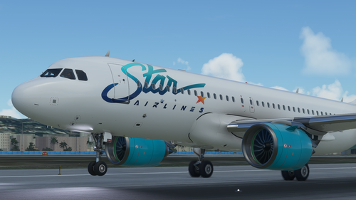 [8K] Star Airlines F-GRSG FBW A32NX Livery 