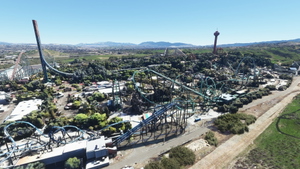 Six Flags Magic Mountain Valencia, California (Optimized Google Photogrammetry) thumbnail 6