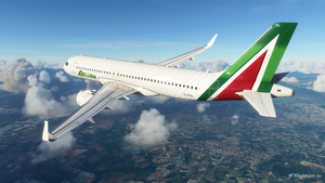 Alitalia A320Neo [8K] - FBW A32NX thumbnail 2