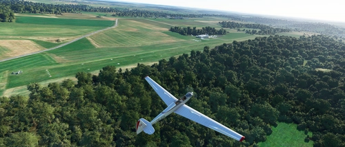 EDQF-Flugplatz Ansbach Petersdorf, Germany