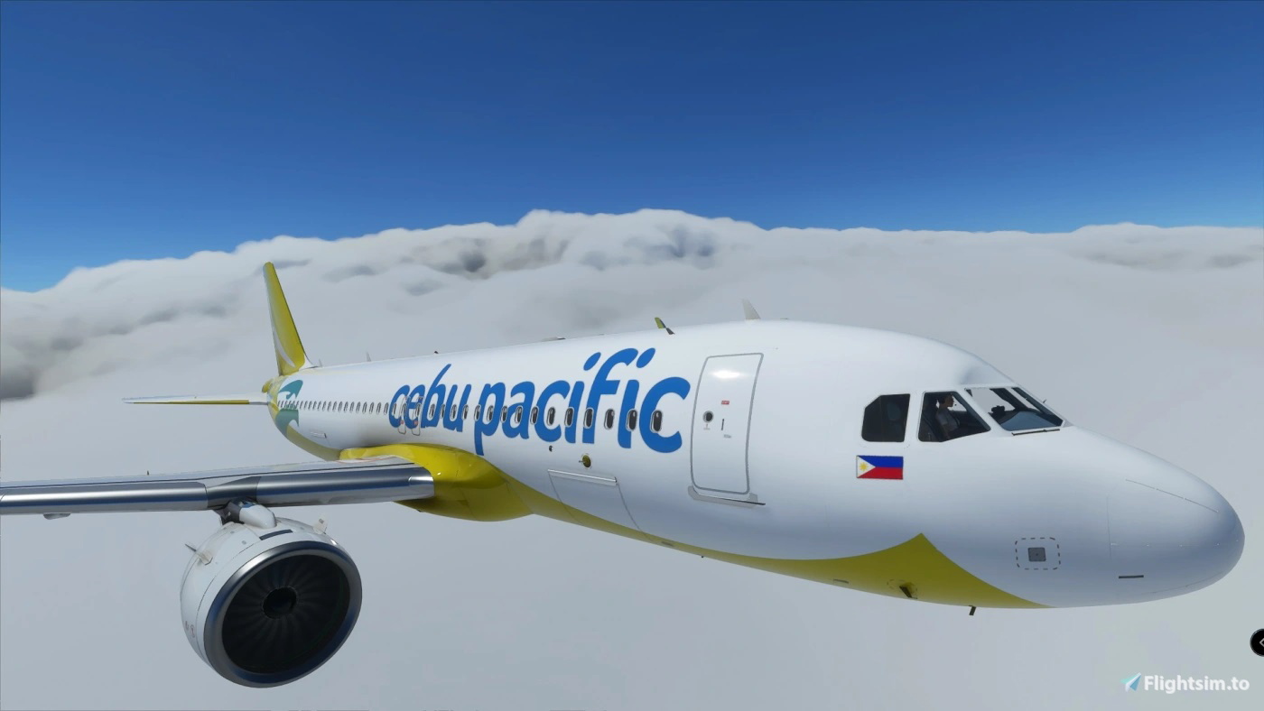 A32NX] Cebu Pacific NK 8k pour Microsoft Flight Simulator | MSFS