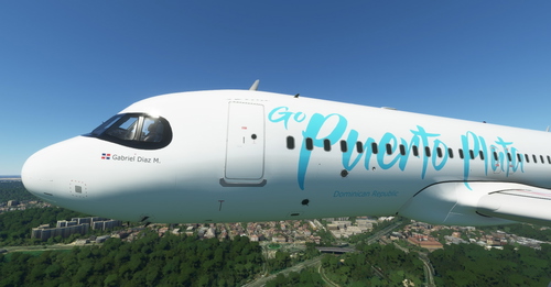 [A32NX] 8K Sky Cana "Go Puerta Plata" 