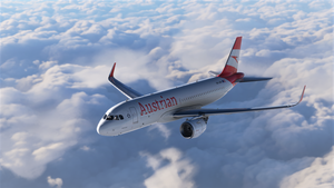 [A32NX] Austrian Airlines (AUA) OE-LBU [8K-Ultra Details] 2021 Dirty/Clean thumbnail 4