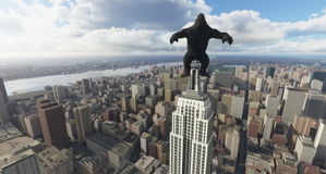 BeeKay animated King-Kong on the Empire State Building thumbnail 8