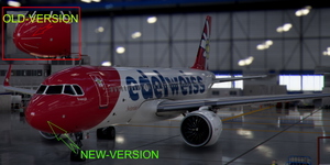 [A32NX] FlyByWire | Airbus A320neo Edelweiss HB-IJW thumbnail 1