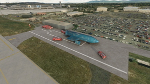 EGPH Edinburgh Airport - Custom Buildings, Lights, Turnhouse Apron thumbnail 15
