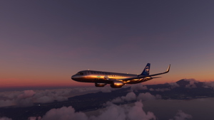 A320 KLM Skyteam silver livery 8K thumbnail 9