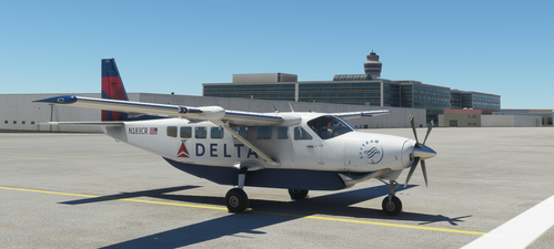 Cessna 208B Grand Caravan Delta Air Lines [4K Fictional]