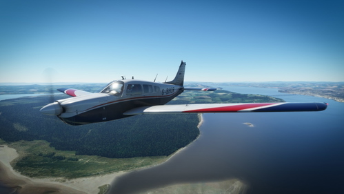 JustFlight Piper P28R Arrow III G-BHOR
