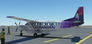 Cessna 208B Grand Caravan Hawaiian Airlines [4K Fictional] thumbnail 2