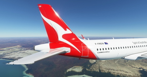 Qantas (2016) NEW LIVERY A320neo thumbnail 6