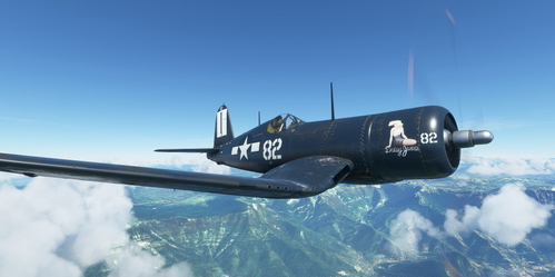 Goodyear FG-1D Corsair VMF-511 #82 "Daisy June"