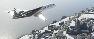 8K - Canadian Regional Airlines (Modernized Livery w. Custom Interior) | Aerosoft CRJ-700 thumbnail 3