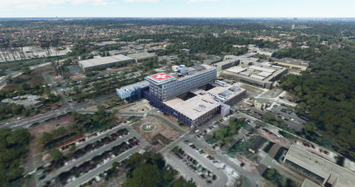 Heliport Bordeaux Hopital Haut Leveque