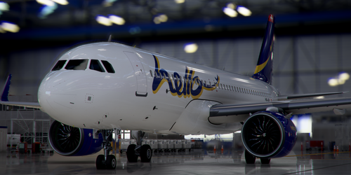 [A32NX] FlyByWire | Airbus A320neo Hello Airlines HB-JIX in 8k