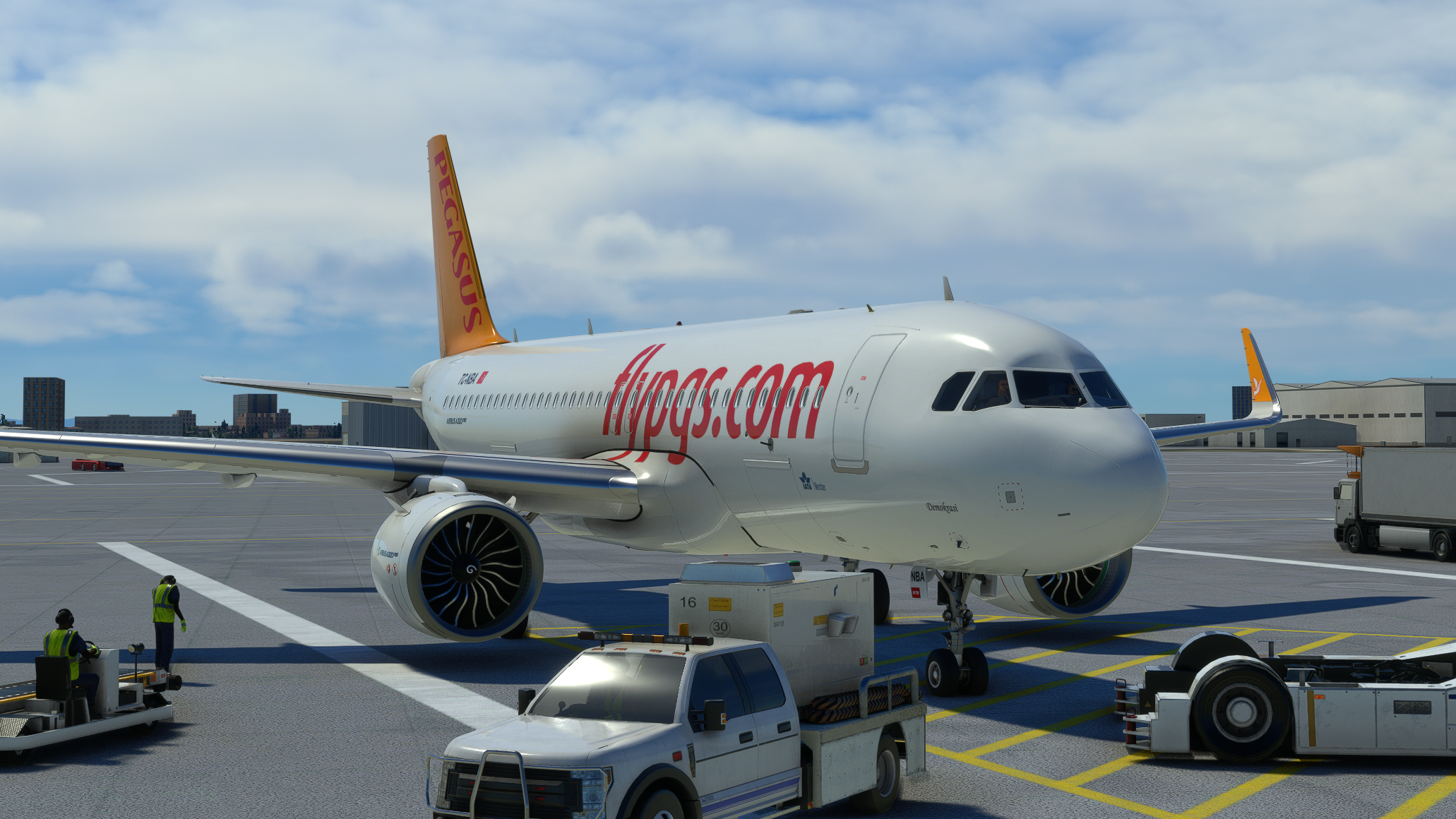 [A32NX] 8K Pegasus Airlines - TC-NBA (Version 1.1.0) - Image 1