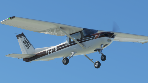 [4K] Cessna 152 TF-FTN livery
