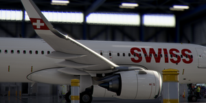 [A32NX] FlyByWire | Airbus A320neo SWISS D-AVVW / 8k thumbnail 3