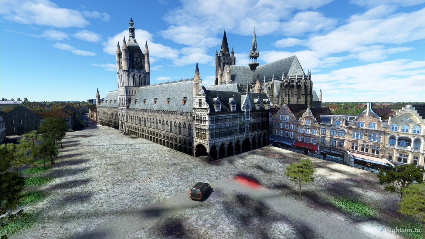 Ieper - Ypres - Belgium for Microsoft Flight Simulator