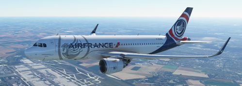 [A32NX] A320neo Air France fictitious concept livery 05
