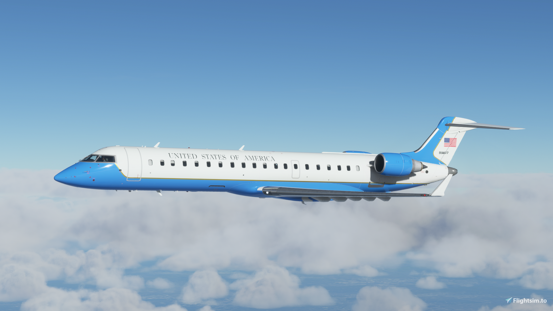United States Air Force (USAF) CRJ 550 - 8K - Image 1