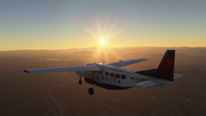 Cessna 208B Grand Caravan Delta Air Lines [4K Fictional] thumbnail 4