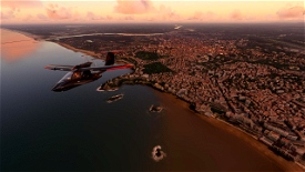 Bayonne - Biarritz Microsoft Flight Simulator