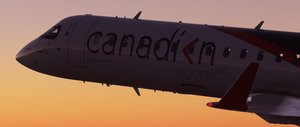 8K - Canadian Regional Airlines (Modernized Livery w. Custom Interior) | Aerosoft CRJ-700 thumbnail 18