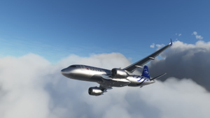 [A32NX] Delta Airlines Skyteam silver livery 8K thumbnail 9