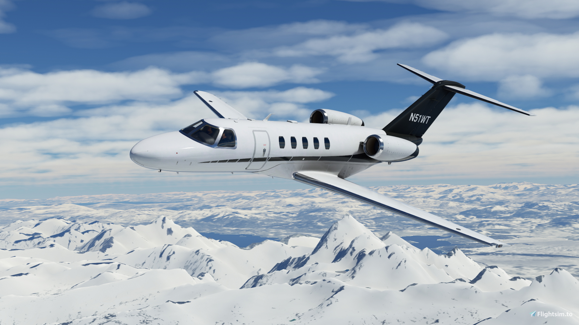 Citation CJ4 Four-Five Livery - Image 1