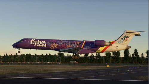Aerosoft CRJ-700 Flybe "Welcome to Yorkshire" - 8K