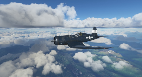 Goodyear FG-1D Corsair VMF-216 #114